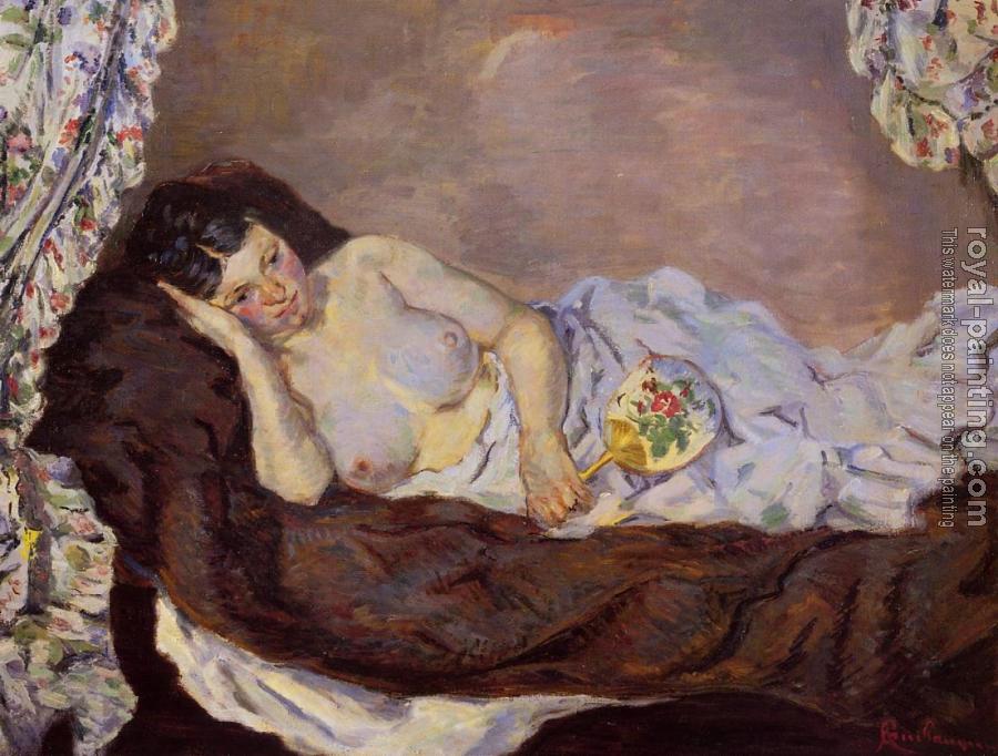 Armand Guillaumin : Reclining Nude Armand Guillaumin : Reclining Nude